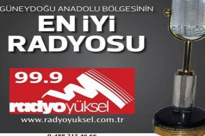 Batman'ın en çok dinlenen radyosu Radyo Yüksel