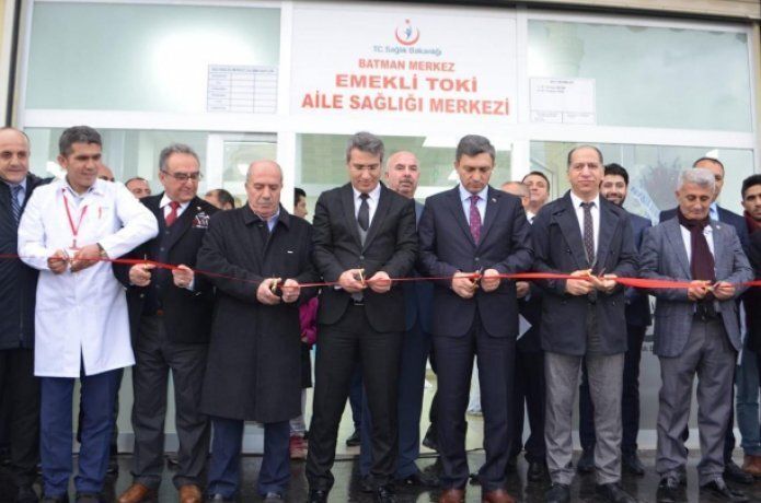 Emeklilerin beklediği aile sağlığı merkezi açıldı