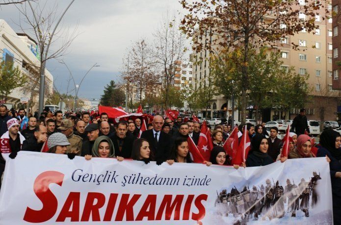 Sarıkamış için yürüdüler