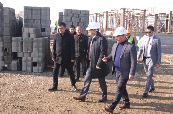 Vali Şahin, ‘Final Yaşam ve Başarı Kampusu’ inşaatını gezdi