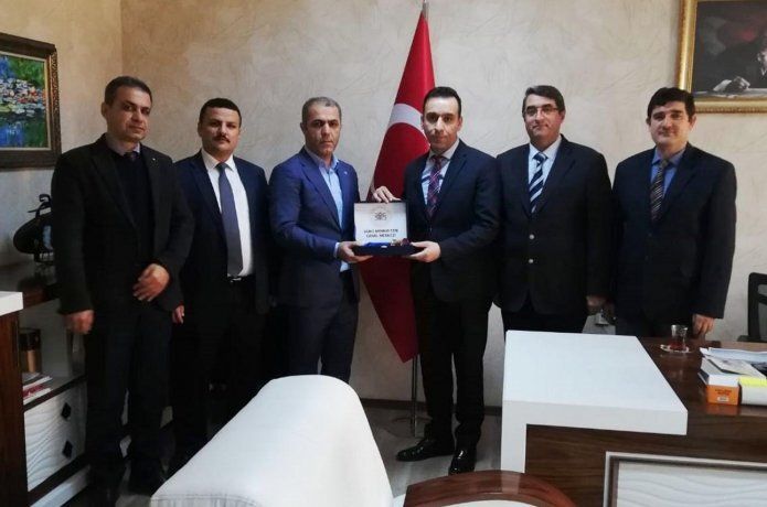 Büro Memur-Sen sorunlarını Vali Şahin'e anlattı