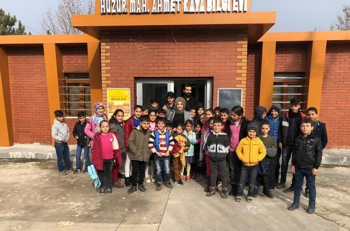 Belediyeden çocuklara karne eğlencesi