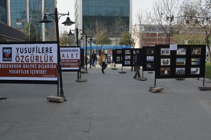 28 Şubat ve FETÖ yargısı mağdurlarını konu alan sergi açıldı