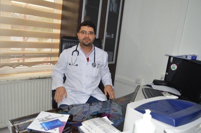 Sason’da dahiliye uzmanı göreve başladı