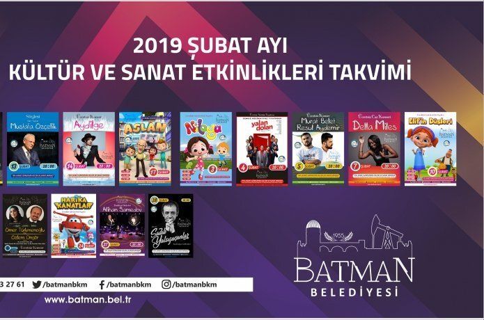 Şubat ayında da etkinlikler dolu dolu geçecek