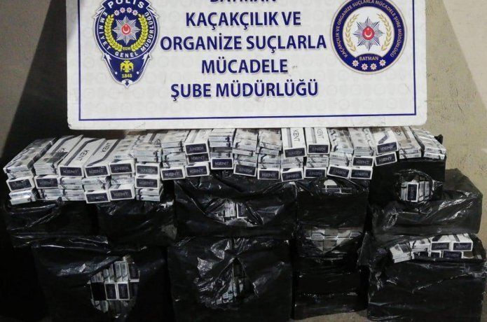 Batman'da kaçak sigara ve uyuşturucu operasyonları