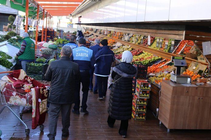 Sebze ve meyve fiyatları denetlendi