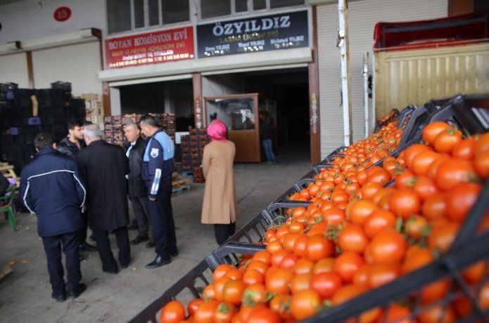 Halde fiyat denetimi yapıldı