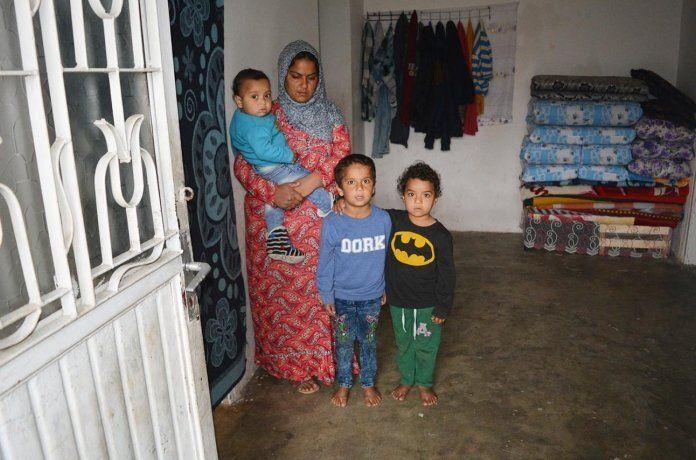 Yokluk içinde yaşam mücadelesi veren Suriyeli aile yardım bekliyor