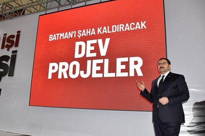 Güneştekin projelerini açıkladı