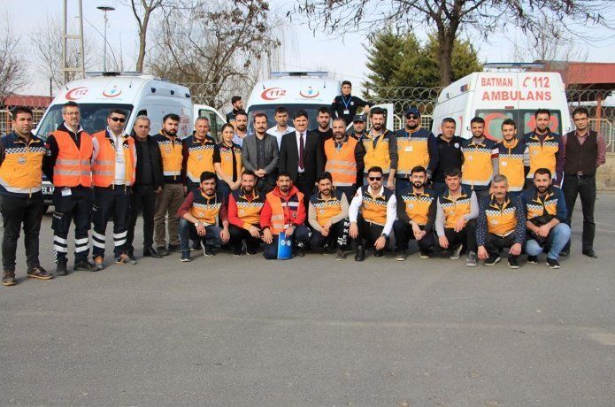"Ambulans Sürüş Teknikleri Eğitimi" verildi