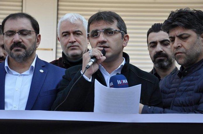Batman'da Mısır protesto edildi