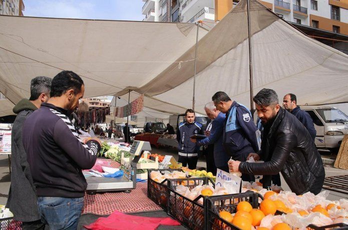 Sebze ve meyve satış fiyatları denetlendi