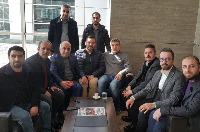 Gazeteciler, Küçükkaya ile görüştüler