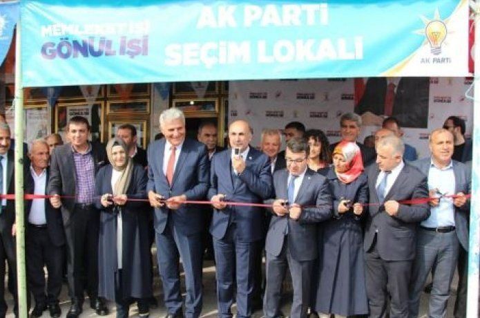 Ak Parti Hasankeyf lokalini açtı