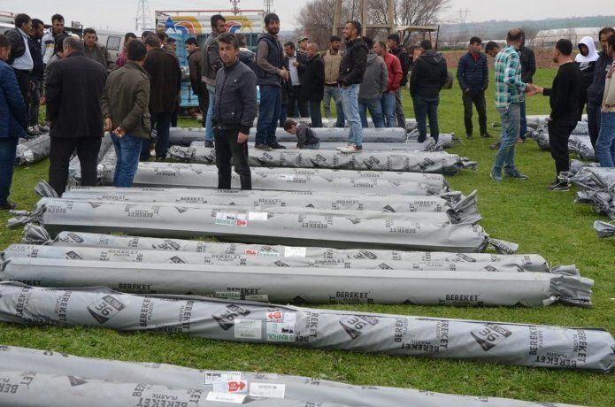 Çiftçilere sera naylonu desteği