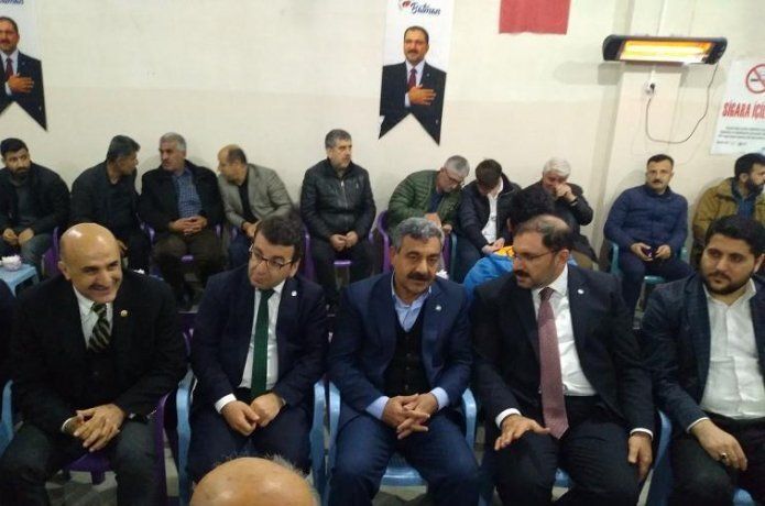 HÜDA PAR, AK Parti seçim lokalinde