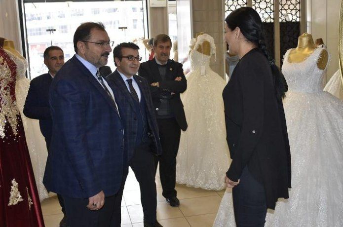 Güneştekin Esaf Ziyaretinde