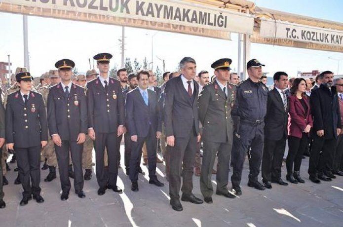Kozluk 18 Mart Çanakkale Zaferi'ni kutladı