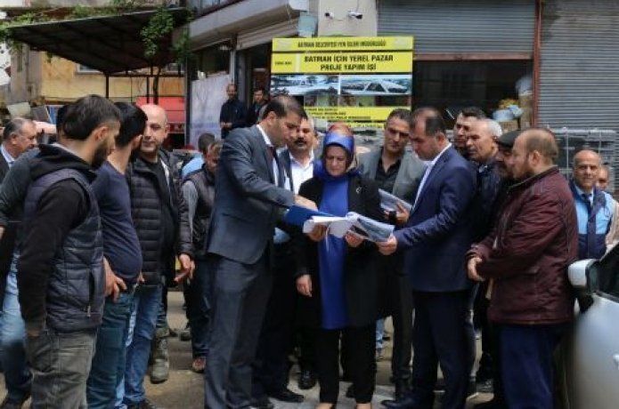 Eşbaşkanlar çalışma alanlarında