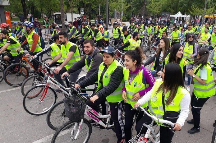 Pedallar Yeşilay için çevrildi