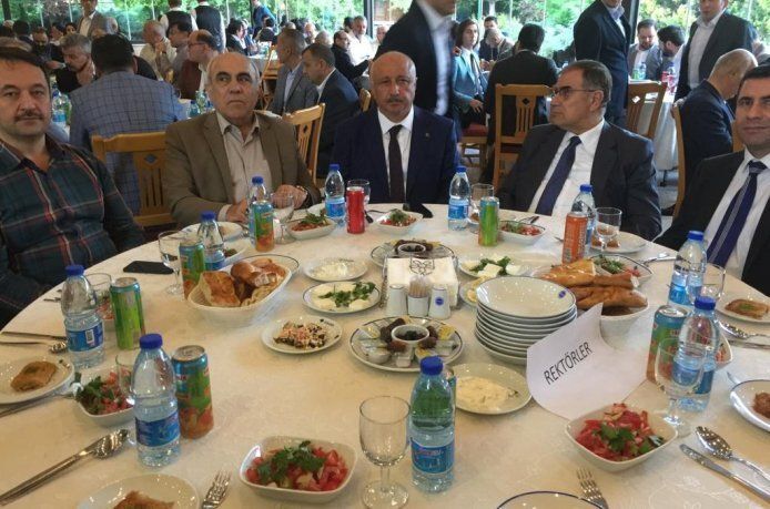 Rektör Durmuş, Birlik Vakfı Ankara Şubesi’nin iftar programına katıldı