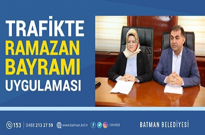 Trafikte ramazan bayramı uygulaması
