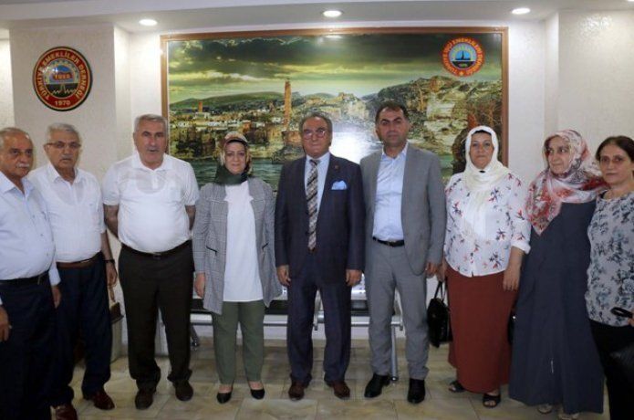 Eş başkanların iade-i ziyaretleri sürüyor