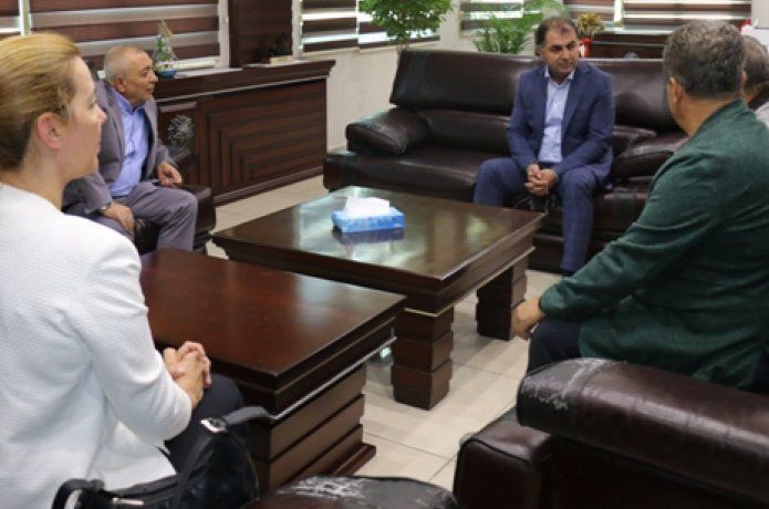 Oda başkanlarından eş Başkan Demir’e ziyaret