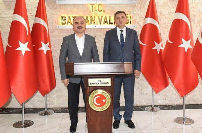 Vali Günaydın, Vali Şahin’i ziyaret etti