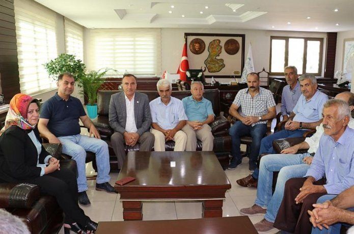 CHP heyetinden eş başkanlara ziyaret