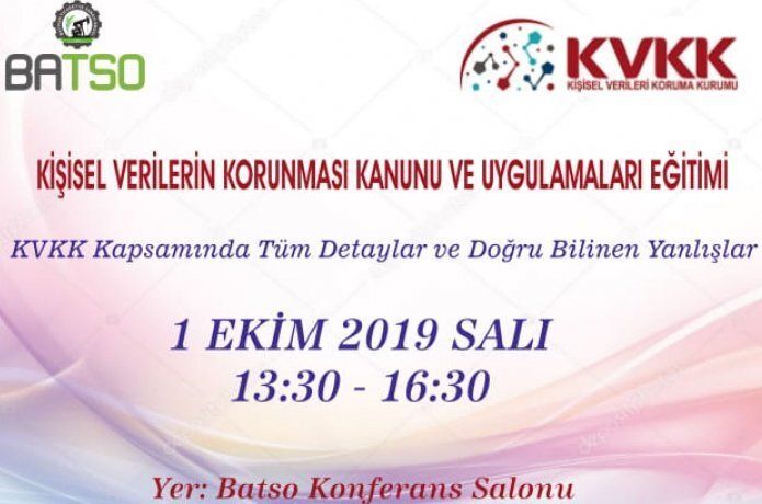 BATSO'da (KVKK) Eğitimi