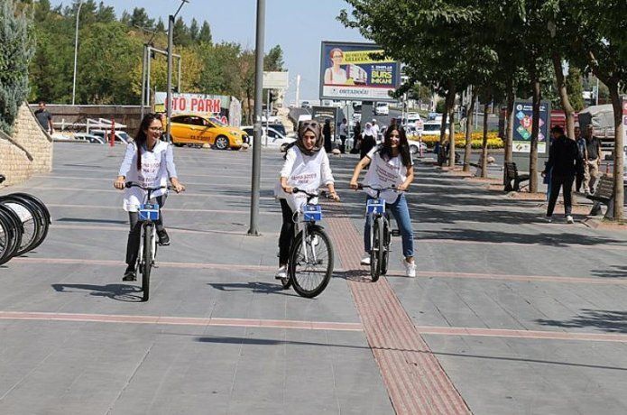 Bisikletler 3 ayda 6 bin 549 defa kiralandı
