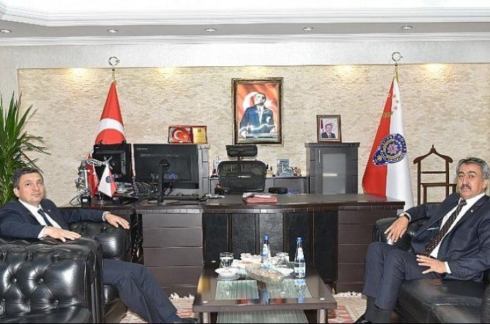 Vali Şahin’den Emniyet Müdürü Kıraç’a hayırlı olsun ziyareti