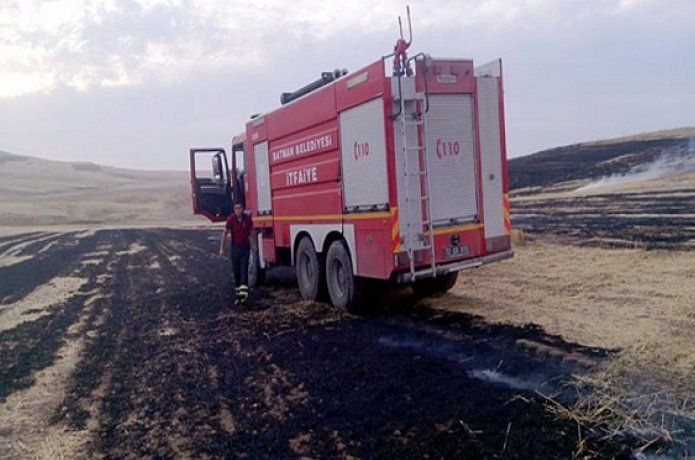 Anız Yangınlarına Müdahale