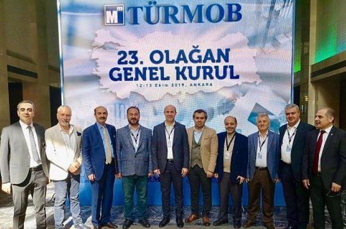 (TÜRMOB) 23. Olağan genel kurulu gerçekleşti.