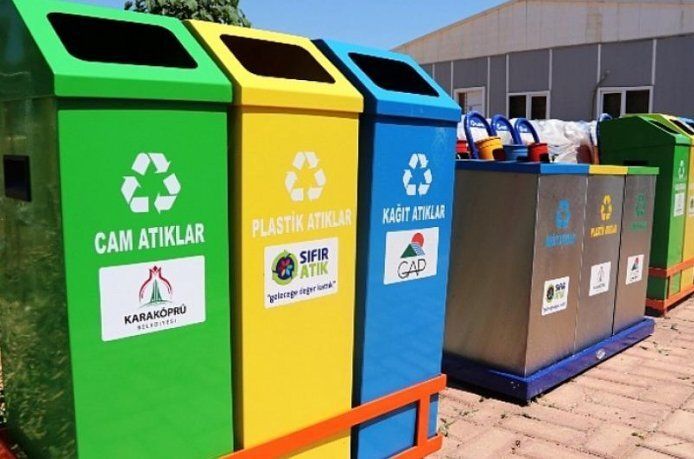 Atık projesiyle 12 bin 168 kilo atık toplandı