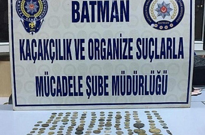 236 adet tarihi sikke ele geçirildi