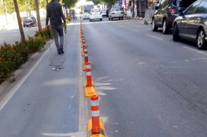 Belediye trafiği güvenli hale getiriyor