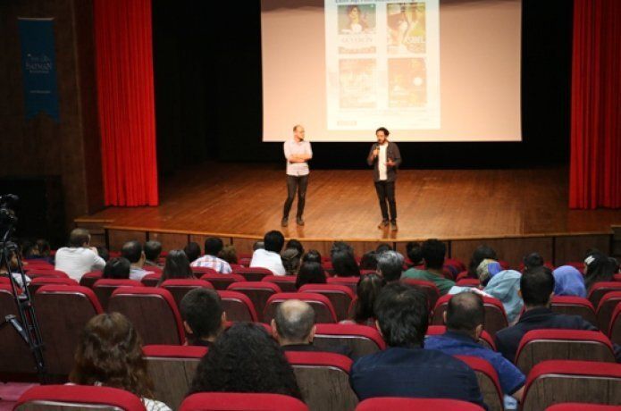Yönetmen katılımlı film gösterimi