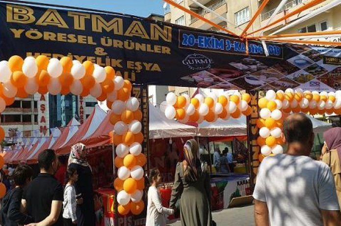 Batman Yöresel Ürünler Fuarı'na büyük ilgi