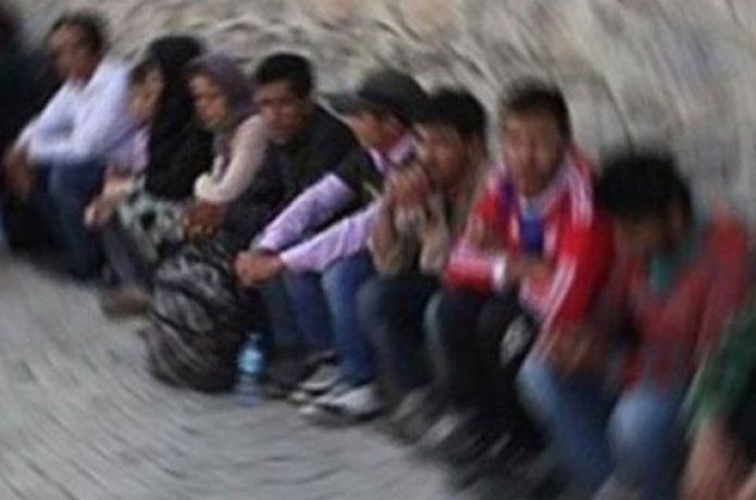 Batman'da 15 göçmen yakalandı