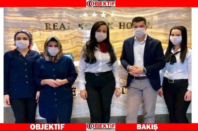 Maske tak umut ol !