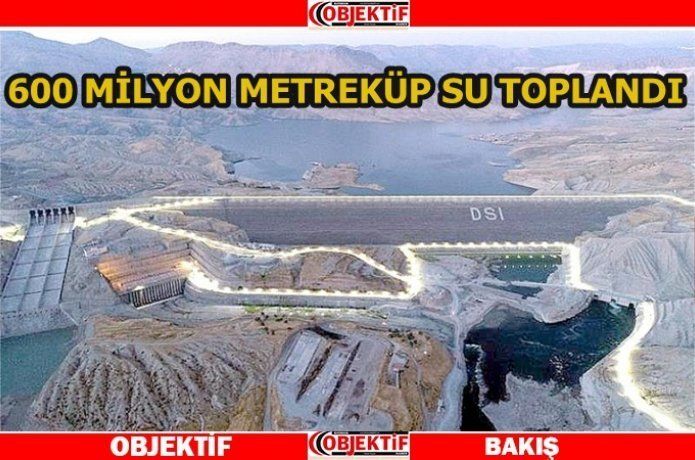 Ilısu Barajı'nda su seviyesi yükseliyor