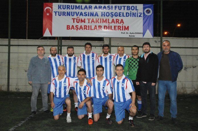 Kurumlar arası futbol turnuvası başladı