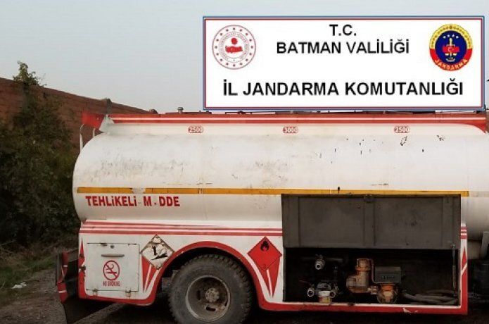 Kaçak motorin ele geçirildi