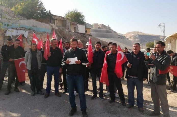 Hak sahibi olamayan Hasankeyflilerden basın açıklaması