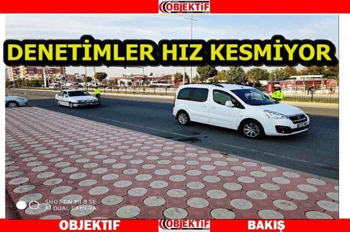 Trafik Şube'den hummalı çalışma