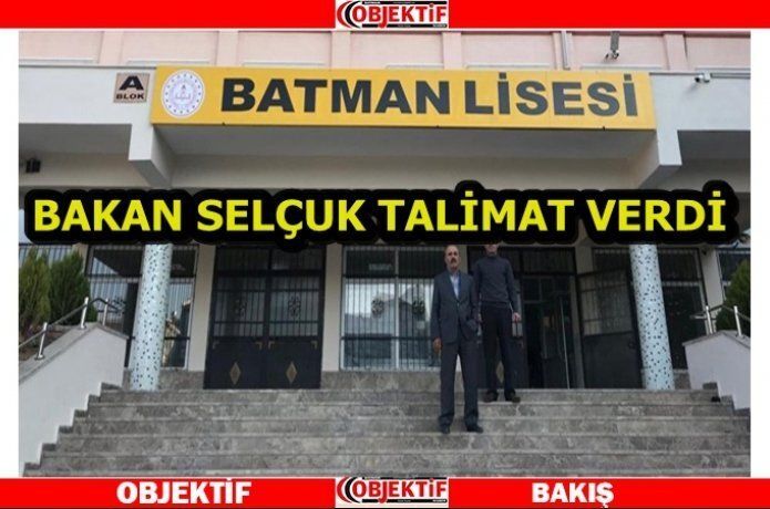 "BATMAN LİSESİ" Yeniden
