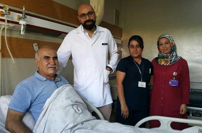 Aynı anda 3 kapalı ameliyat geçiren hasta sağlığına kavuştu